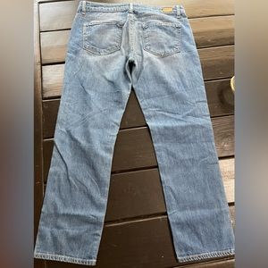 Paige James crop jeans Sz 28
